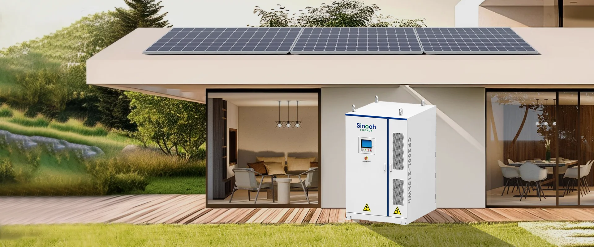 Sistemas de armazenamento de energia comercial e industrial de alto desempenho